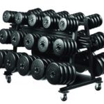 York Barbell Aerobic Weight Set (2 X 10 Lb, 5 Lb, 2.5 Lb) And Pr. Quick Collars (Bar Not Included)