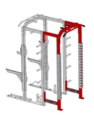 Fusion 5 Half Cage Module w/Multi-Grip Pull Up Bar