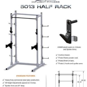 Inflight Fitness 5013 Half Rack