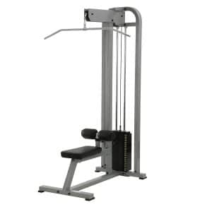 York Barbell St Lat Pulldown – Silver 300 Lb Weight Stack