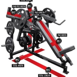 LeverEDGE Unilateral Converging Incline Chest Press