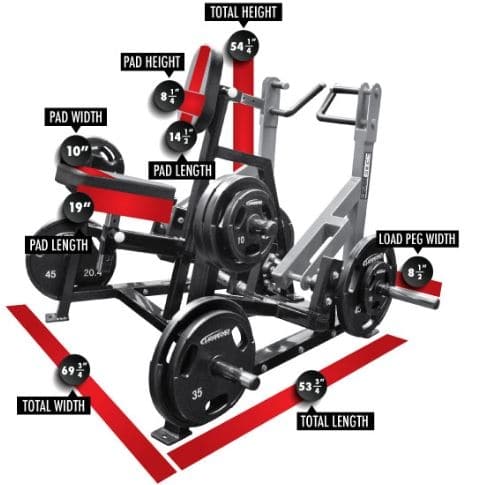 LeverEDGE Unilateral Diverging Seated Vertical Row