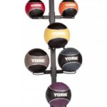 York Barbell Medicine Ball Storage Rack – 7 Ball – Vertical