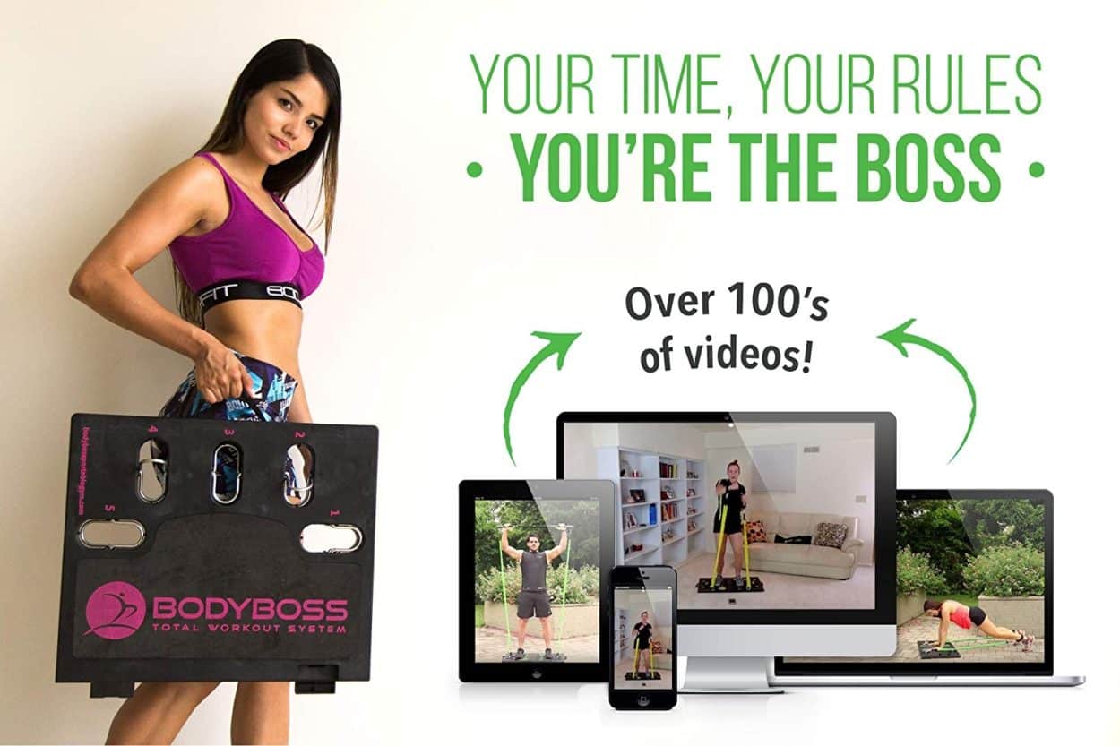  BodyBoss Home Gym 2.0 - Full Portable Gym Home Workout