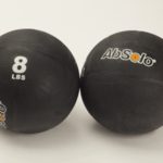 Ab Solo Medicine Ball 8 lbs Black Set of two