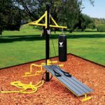 Stayfit – Incline Bench – Push Up Dip – Heavy Bag – Battle Rope – 3 Activities