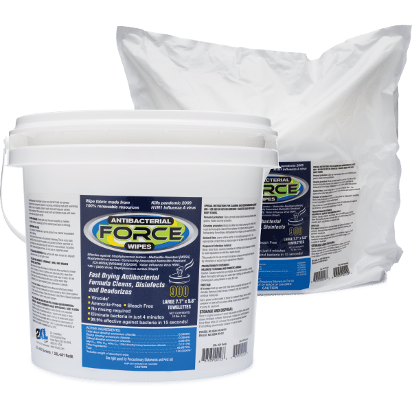 2Xl Force Antibacterial Bucket – 2 Rolls