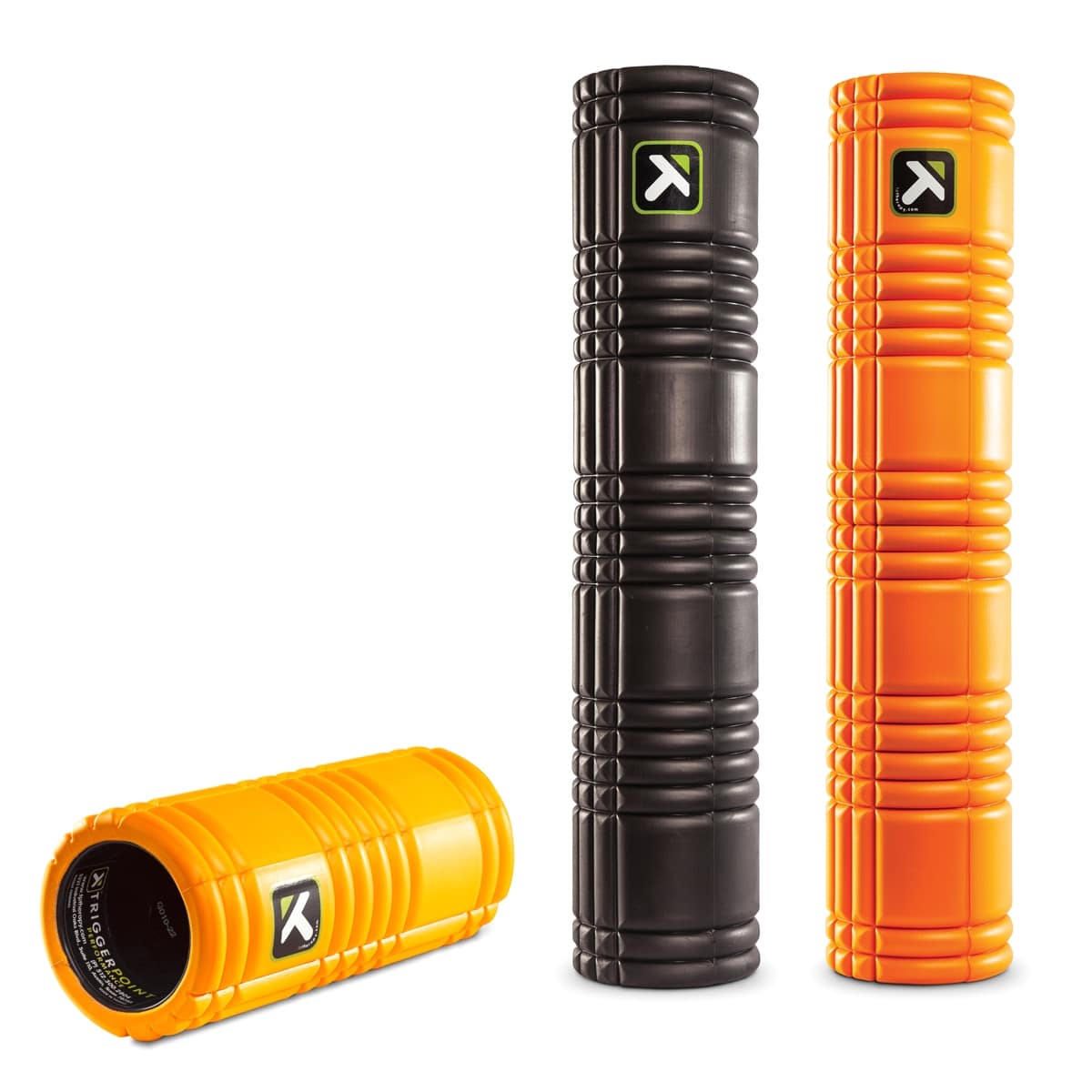 Prism Rehab And Recovery The Grid Foam Roller – Orange