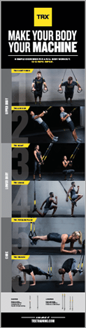 TRX Commercial Exercise Poster