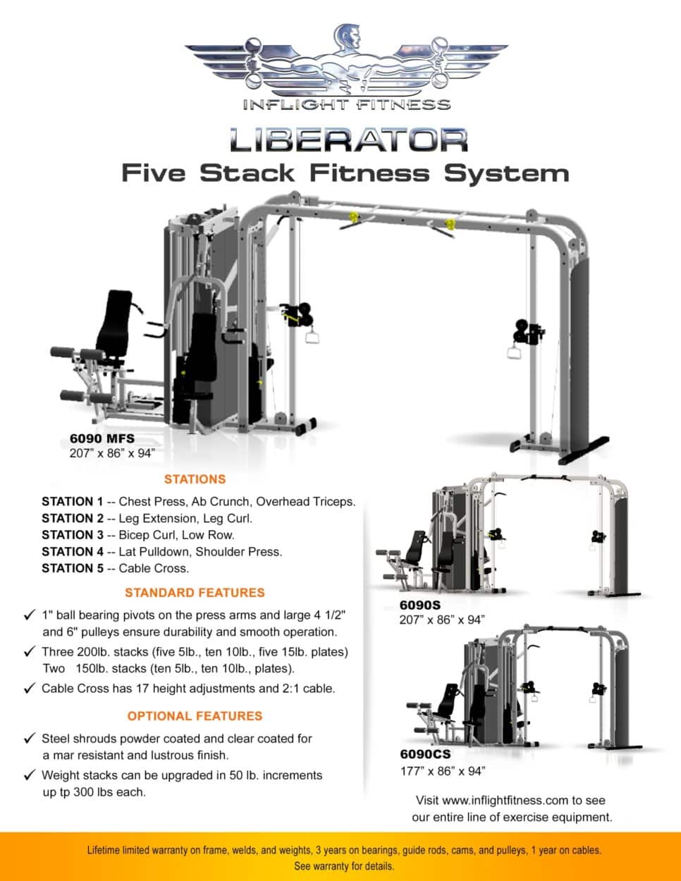 Inflight Fitness Liberator Multi Gym