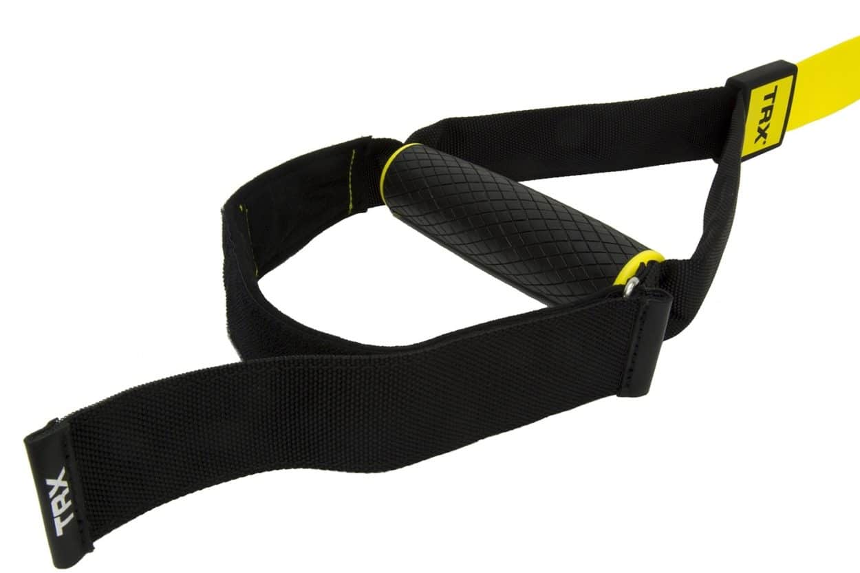 Commercial Suspension Trainer v.4 (rubber handles, locking carabiner, velcro foot cradles)