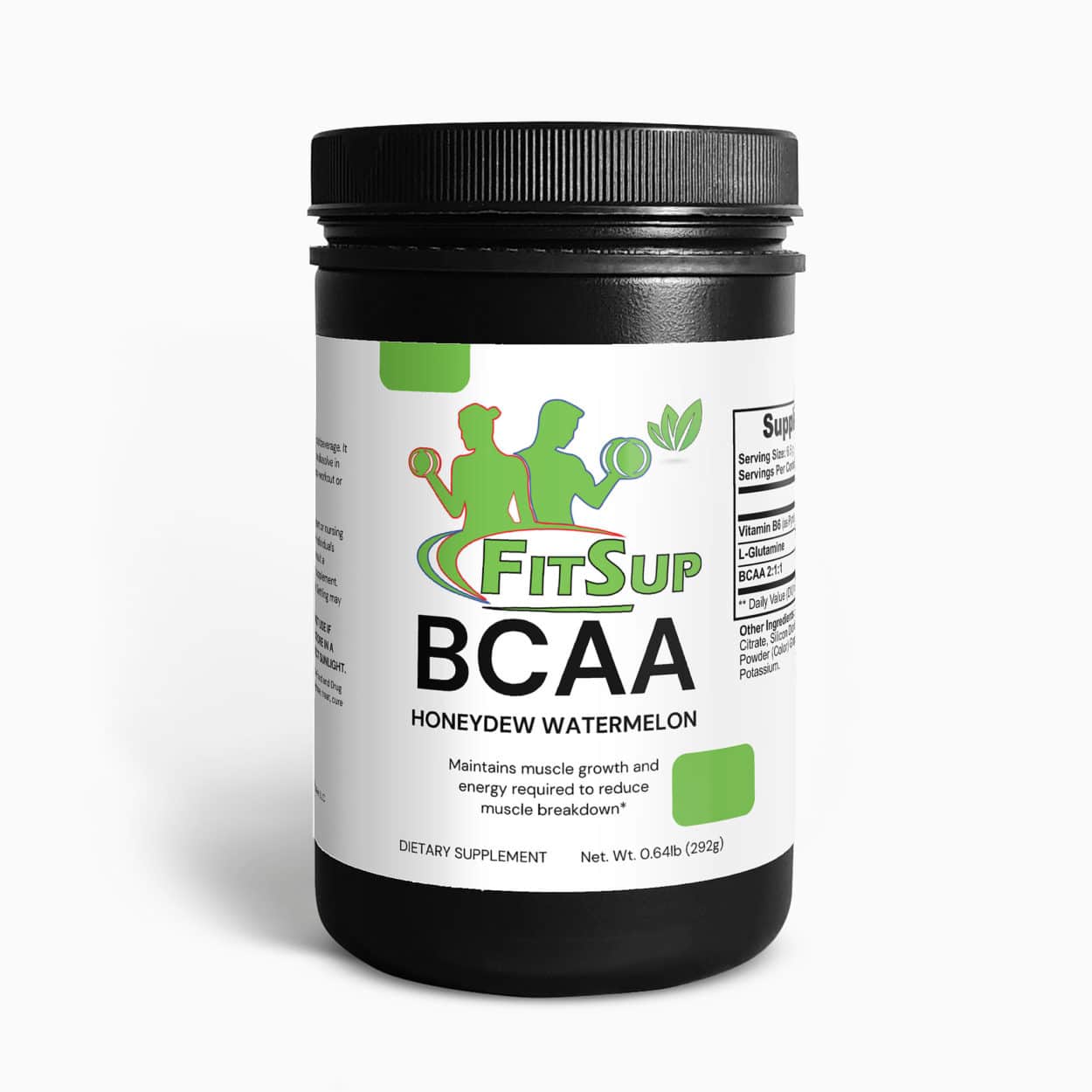 FitSup BCAA Post Workout Powder (Honeydew/Watermelon)
