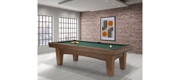 Winfield Brunswick Billiards Pool Table 8ft Espresso Pocket