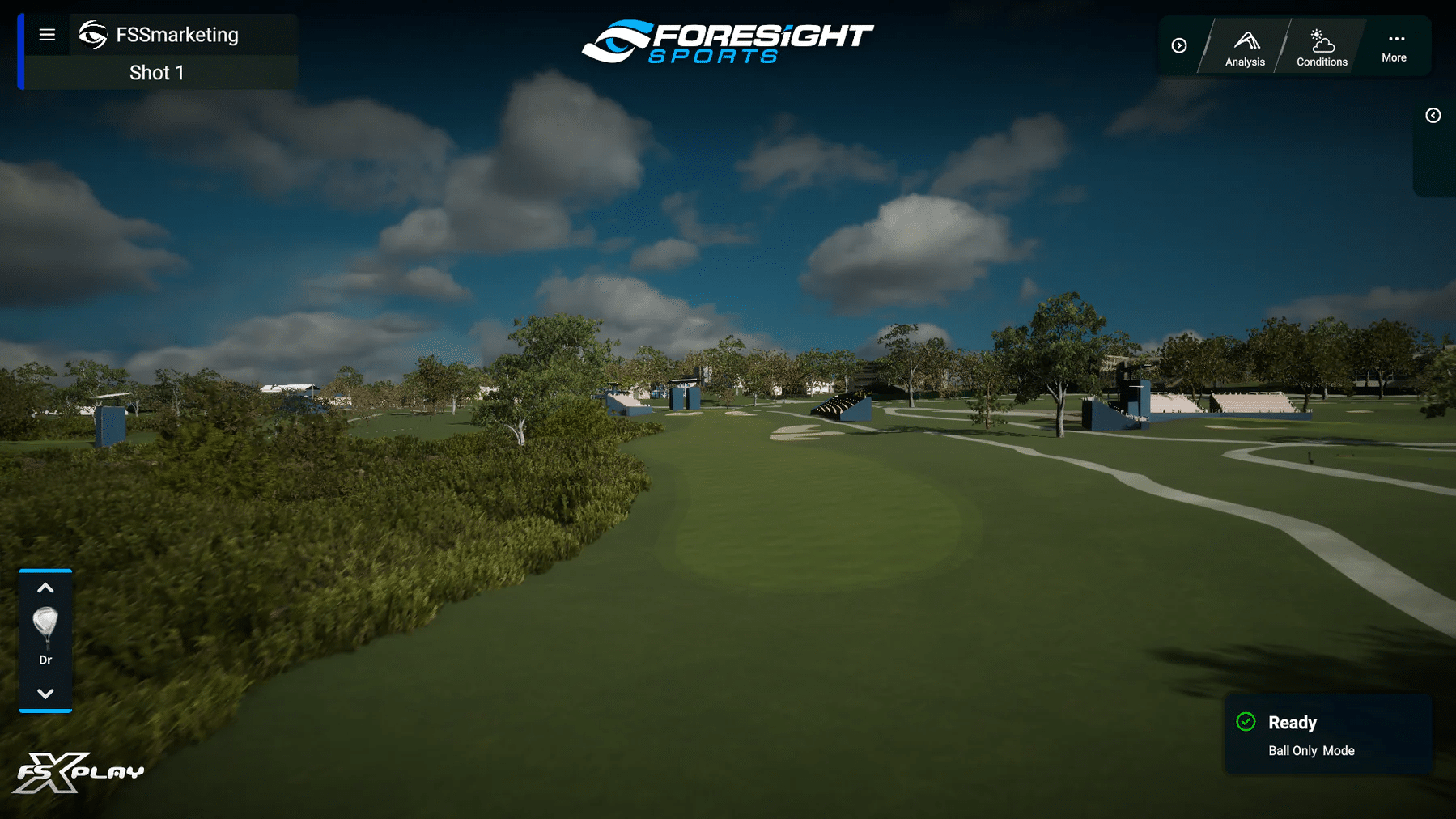 Foresight Sports Sim in a Box Play Package Golf Simulator