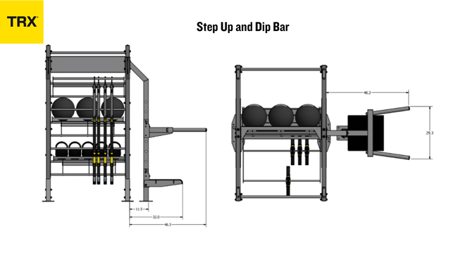 TRX Step Up & Dip Bar